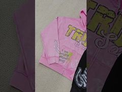 কাস্টম DTG স্ক্রিন প্রিন্টিং বক্সী ভারী ওজন জিপার জ্যাকেট কটন distressed Rhinestone জিপ আপ পুরুষ H