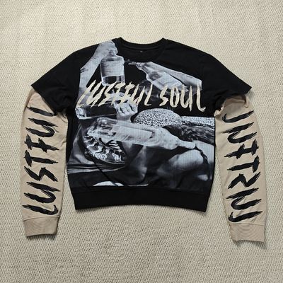 উচ্চ মানের কাস্টম ভারী তুলা ডিটিজি মুদ্রিত পুরুষদের ডাবল স্তর দীর্ঘ আঙ্গুল টি-শার্ট স্ক্রিন মুদ্রিত ডিজাইন টি-শার্ট